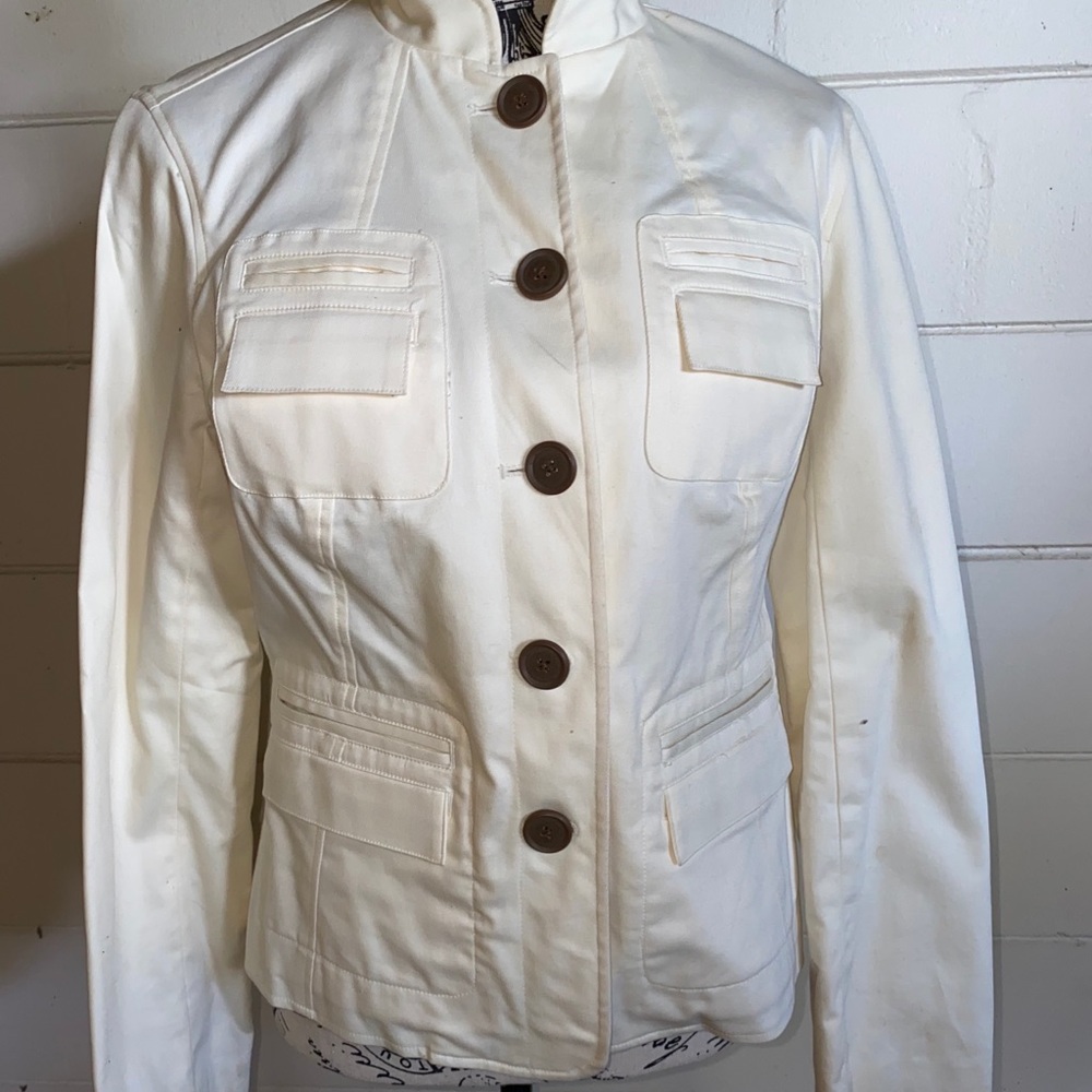 Never been worn white jacket